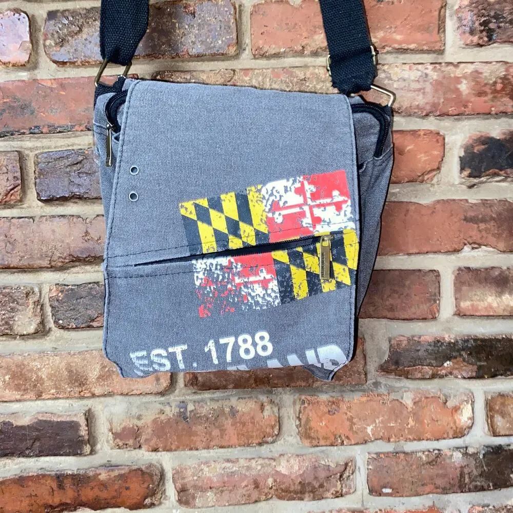 Robin Ruth Gray Maryland MD Messenger Bag Women's Purse